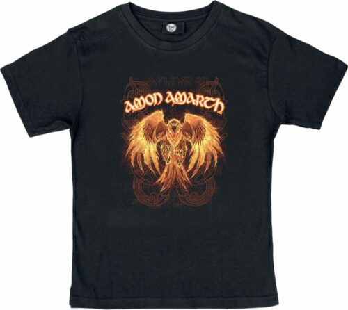 Amon Amarth Burning Eagle Kids detské tricko černá