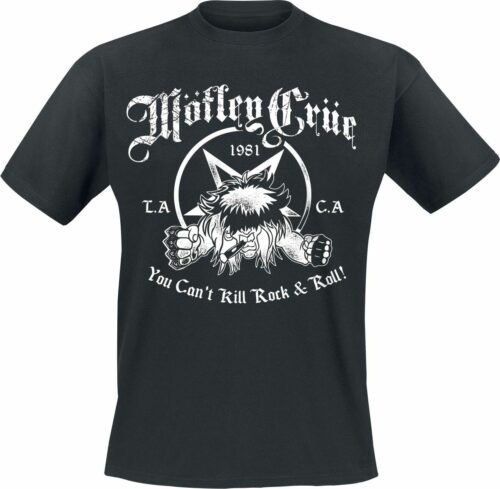 Mötley Crüe You Can't Kill Rock'n Roll tricko černá