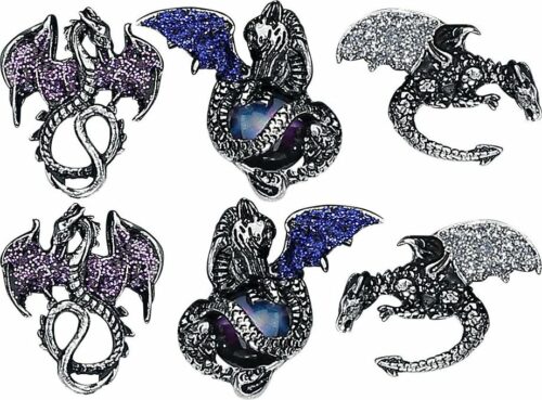 Blackheart Dragon Earrings sada náušnic standard