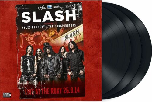 Slash Live at the Roxy 3-LP standard