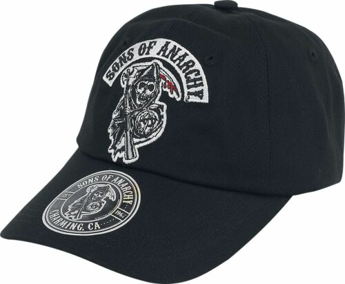 Sons Of Anarchy Reaper Logo Baseballová kšiltovka černá