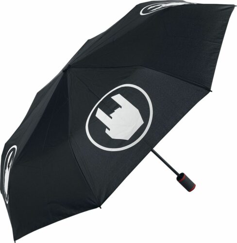 EMP Regenschirm mit Farbwechsel Deštník cerná/bílá