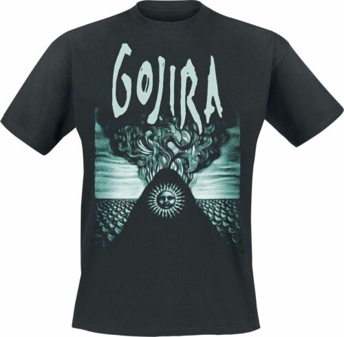 Gojira Elements tricko černá