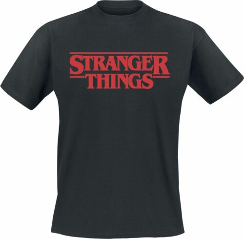 Stranger Things Classic Logo tricko černá