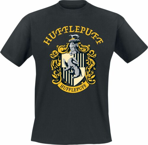 Harry Potter Hufflepuff tricko černá