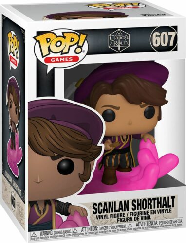 Critical Role Vinylová figurka č. 607 Vox Machina - Scanlan Shorthalt Sberatelská postava standard