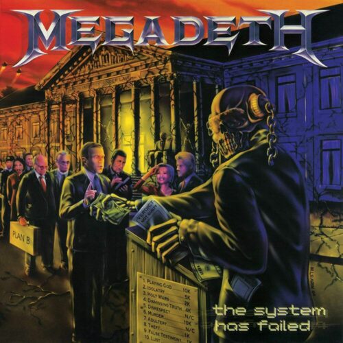 Megadeth The system has failed LP standard