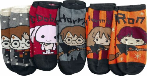 Harry Potter Chibi Ponožky vícebarevný