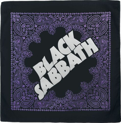 Black Sabbath Logo - Bandana Bandana - malý šátek vícebarevný