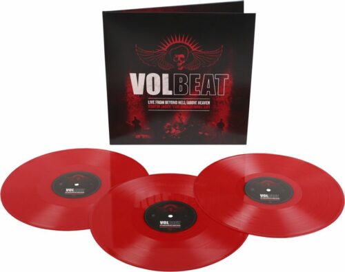 Volbeat Live from beyond hell / Above heaven 3-LP červená