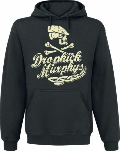 Dropkick Murphys Scully Skull Ship mikina s kapucí černá