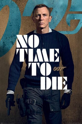 James Bond No Time To Die - James Stance plakát vícebarevný