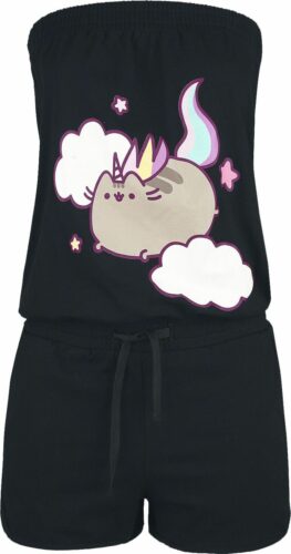 Pusheen Pusheen Unicorn Clouds Kombinéza černá