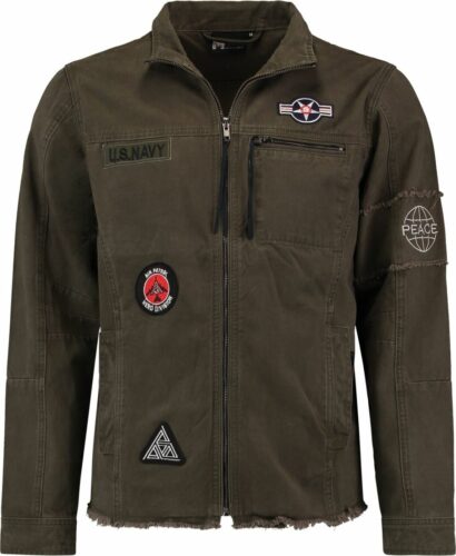 Hailys Jacket Military bunda khaki