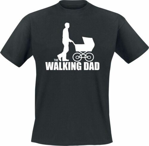 The Walking Dad tricko černá