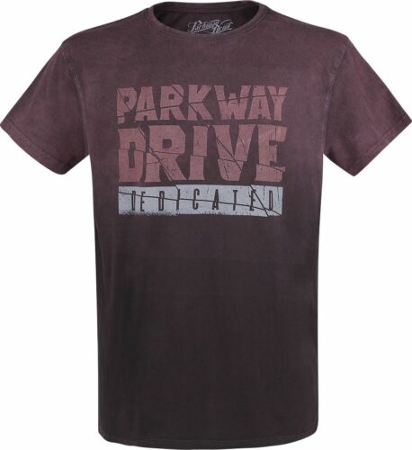 Parkway Drive Dedicated tricko vínová