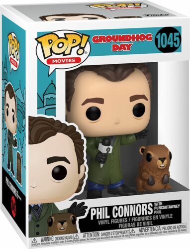 Groundhog Day Vinylová figurka č. 1045 Phil Connors with Punxsutawney Phil Sberatelská postava standard