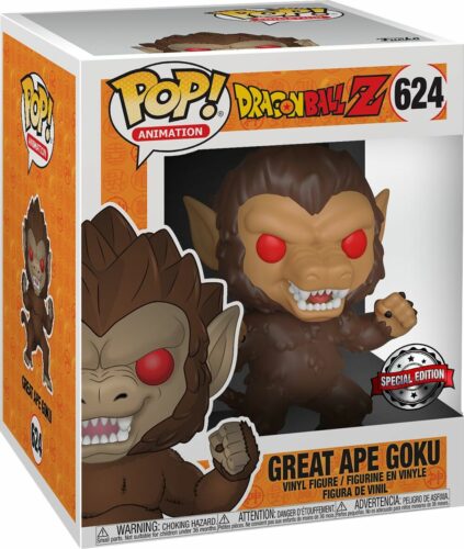 Dragon Ball Vinylová figurka č. 624 Z - Great Ape Goku (Oversize) Sberatelská postava standard