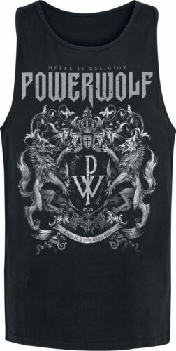 Powerwolf Crest tílko černá