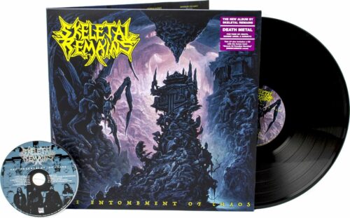 Skeletal Remains The entombment of chaos LP & CD standard