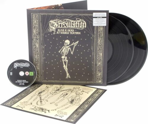 Tribulation Alive & dead at Södra Teatern 2-LP & DVD standard