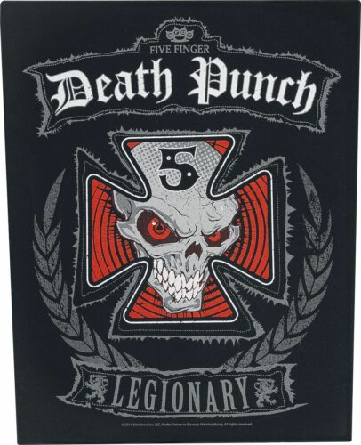 Five Finger Death Punch Legionary nášivka na záda vícebarevný