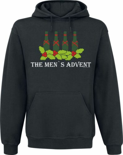 The Men's Advent Mikina s kapucí černá