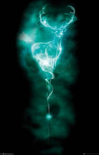 Harry Potter Patronus Stag plakát vícebarevný