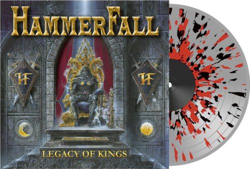 HammerFall Legacy Of Kings LP potřísněné