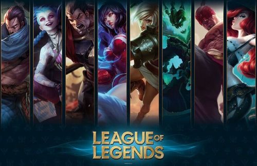 League Of Legends Champions plakát vícebarevný