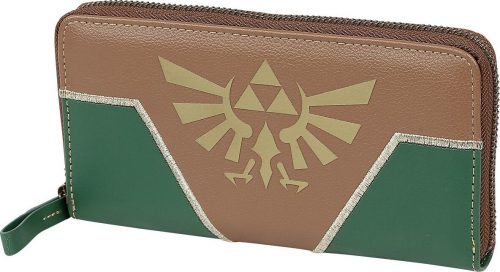 The Legend Of Zelda Triforce Peněženka zelená/hnedá