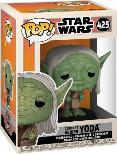 Star Wars Vinylová figurka č. 425 Yoda (Concept Series) Sberatelská postava standard