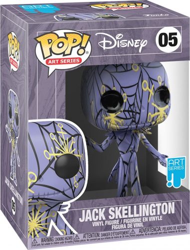 The Nightmare Before Christmas Vinylová figurka č. 05 Jack (Art Series) (s ochranným pouzdrem) Sberatelská postava standard