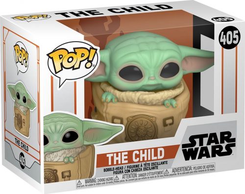 Star Wars Vinylová figurka č. 405 The Mandalorian - Baby Yoda (The Child) in Bag Sberatelská postava standard