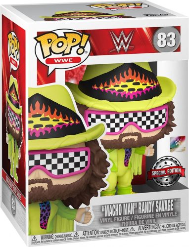 WWE Vinylová figurka č.83 Macho Man Randy Savage Sberatelská postava standard