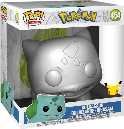 Pokémon Bulbasaur Bulibizarre Bisasam (Jumbo Pop!) Vinyl Figure 454 Sberatelská postava standard