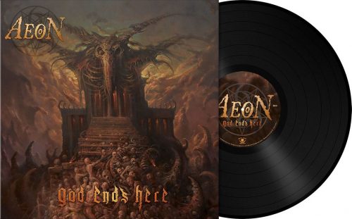 Aeon God ends here LP černá