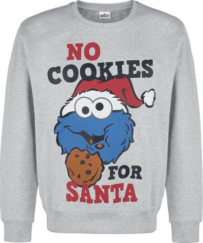 Sesame Street No Cookies For Santa Mikina prošedivelá