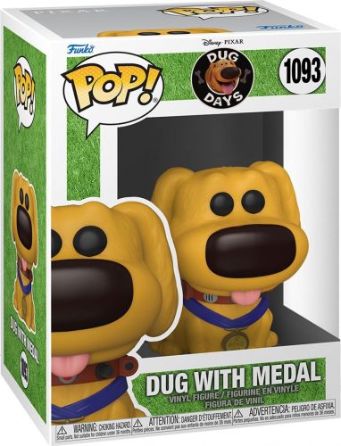 Dug Days Vinylová figurka č. 1093 Dug with Medal Sberatelská postava standard