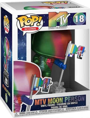 Funko Pop! Vinylová figurka č. 18 POP Ad Icons: MTV - Moon Person Sberatelská postava standard