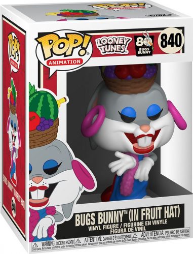 Bugs Bunny Vinylová figurka č. 840 80th - Bugs Bunny (In Fruit Hat) Sberatelská postava standard