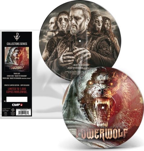 Powerwolf Beast of Gévaudan 7 inch-SINGL obrázek