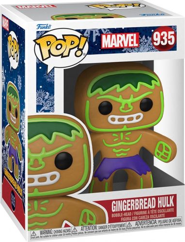 Hulk Vinylová figurka č. 935 Gingerbread Hulk Sberatelská postava standard