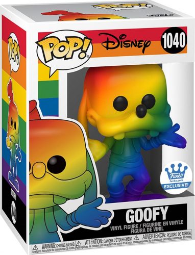 Goofy Vinylová figurka č. 1040 Goofy (Rainbow) (Funko Shop Europe) Sberatelská postava standard