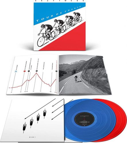 Kraftwerk Tour De France 2-LP modrá/cervená