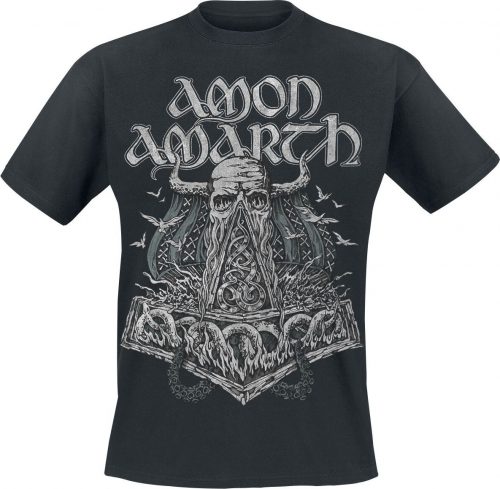 Amon Amarth Skullship Tričko černá