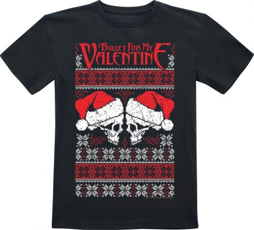 Bullet For My Valentine Kids - Christmas detské tricko černá