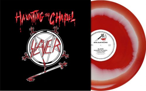 Slayer Haunting The Chapel EP cervená/bílá