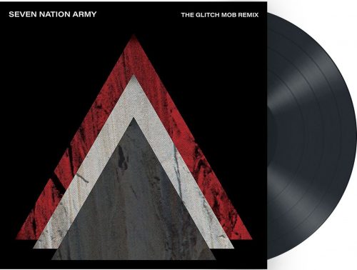 The White Stripes Seven nation army x The glitch mob 7 inch-SINGL černá