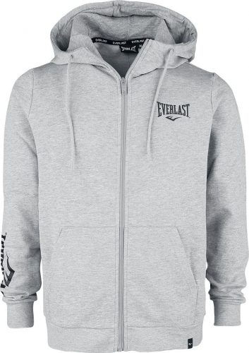 Everlast Sulphur Mikina s kapucí na zip šedá